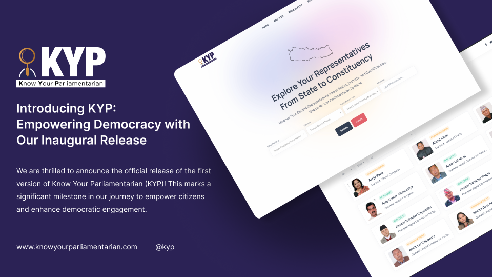 Introducing KYP: Empowering Democracy with Our Inaugural Release